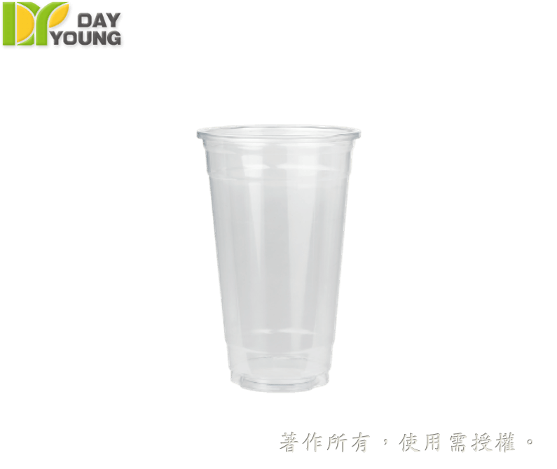PET 塑膠杯 透明杯 20oz 92口徑